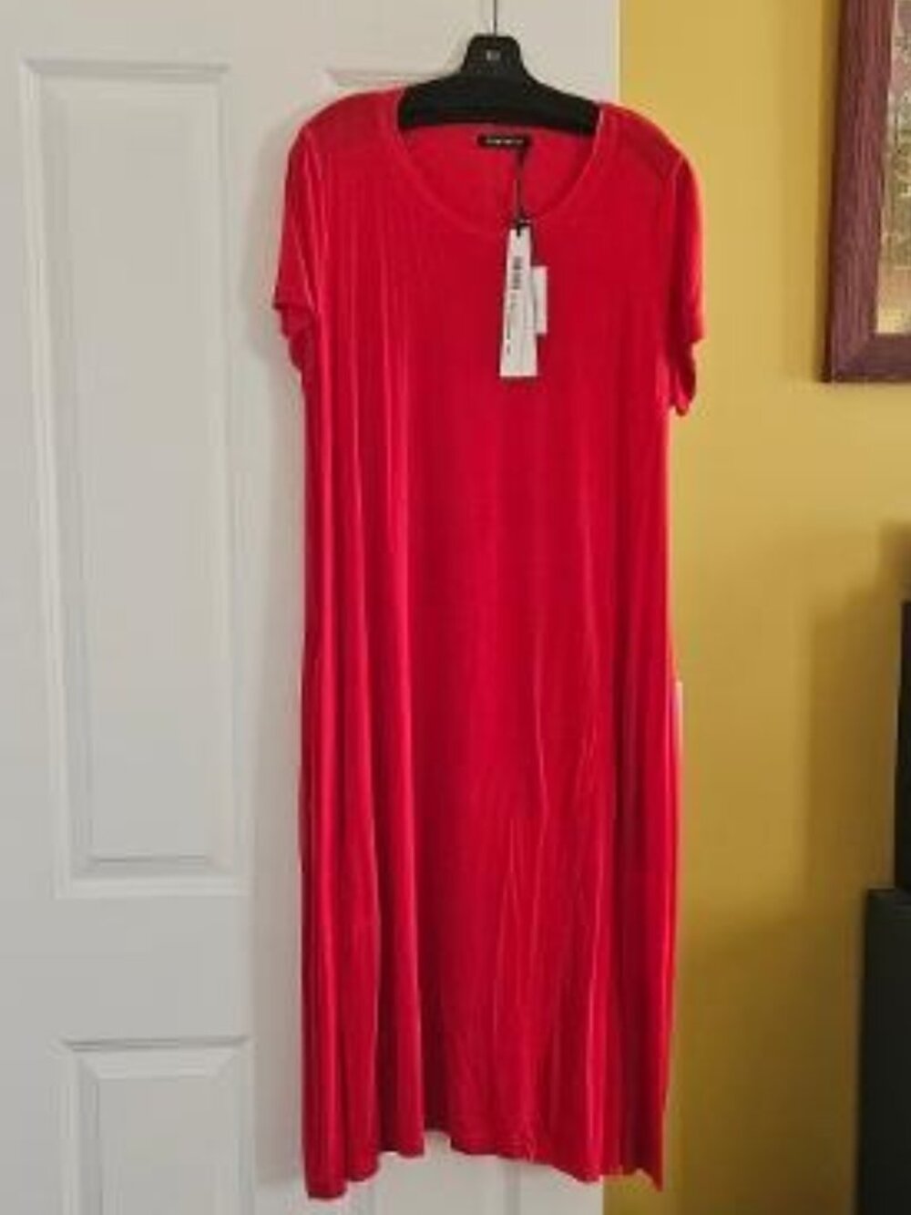 Rundholz Bold Red Jersey Dress New XL